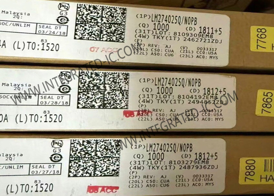 LM27402SQ Chip de circuito integrado controlador de bucle sincrónico de alto rendimiento con detección de corriente DCR