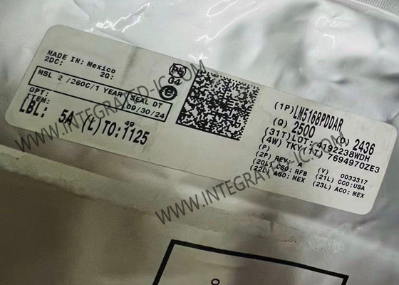 Chip de circuito integrado LM5168PDDAR 300mA Convertidor CC-DC con capacidad de vuelo
