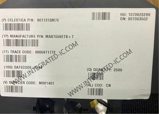 MAX1556ETB Chip de circuito integrado de alta eficiencia 1.2A PWM Convertidores de CC-CC de bajada