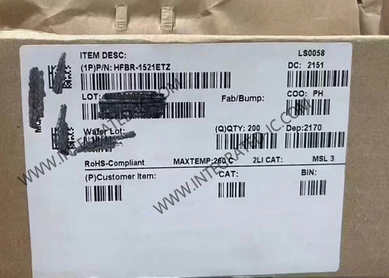 Chip de circuito integrado HFBR-1521ETZ 5MBd Transmisor de enlace versátil de alto rendimiento