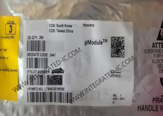 LTM4638IY Chip de circuito integrado 20VIN 15A Regulador de módulos de CC CC