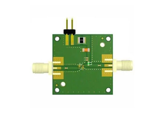 QPA2363CPCK401 Soluciones Integradas Amplificador MMIC HBT SiGe Cascadable de Polarización Activa, Placa de Evaluación