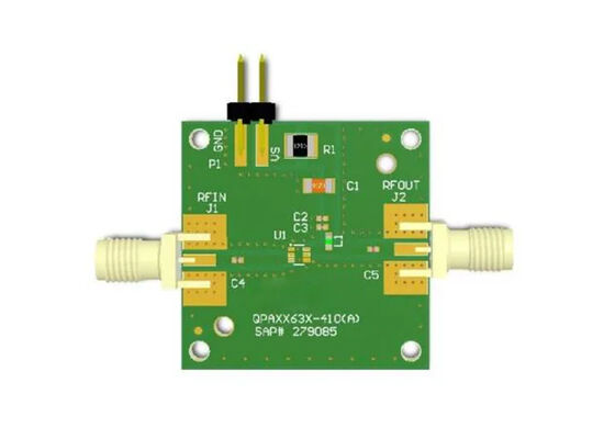 QPA4263APCK401 Soluciones embebidas 850MHz 5V Consejo de evaluación de amplificadores SiGe HBT en cascada