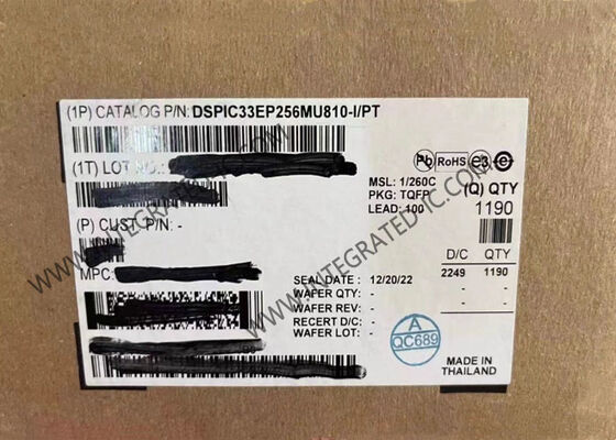 DSPIC33EP256MU810-I/PT Microcontrolador MCU 60MIPS DSC de 16 bits con doble mando del motor