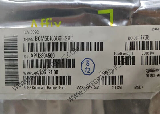 BCM56160B0IFSBG Circuito Integrado Ethernet 116Gbps L2 Switches Ethernet Multicapa Administrados