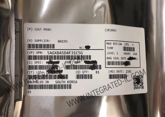 5AGXBA5D4F31C5G Field Programmable Gate Array FPGA IC con Lógica Programable Embebida para Aplicaciones de Alto Rendimiento