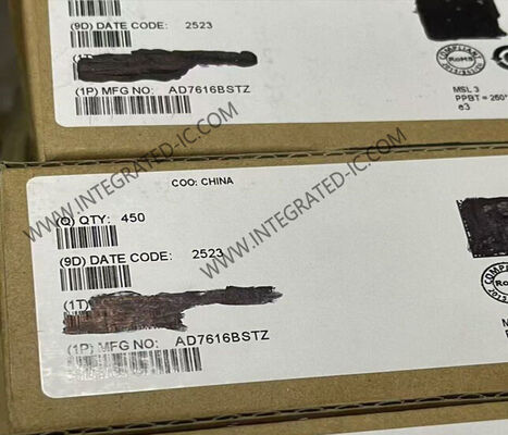 AD7616BSTZ Chip de circuito integrado con entrada bipolar de doble muestreo simultáneo con resolución de 16 bits