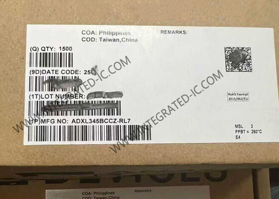 ADXL345BCCZ Sensor IC de acelerómetro digital de tres ejes de potencia ultra baja con salida digital