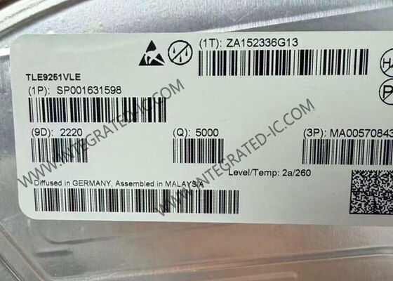 TLE9251VLE Circuito Integrado Chip Transceptor CAN FD Automotriz de 30mV