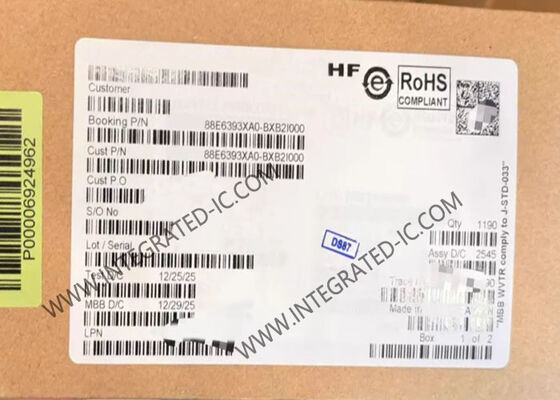 88E6393XA0-BXB2I000 Ethernet IC 11-Port SOHO Switch con ocho PHYs de 10/100/1000Mbps