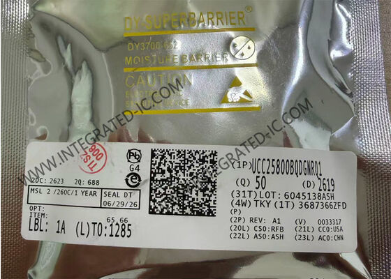 UCC25800BQDGNRQ1 Transistor de bajo EMI con transformador HVSSOP-8