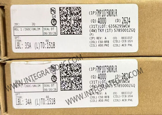 TMP1075NDRLR IC de sensor de temperatura de baja potencia con interfaz SMBus