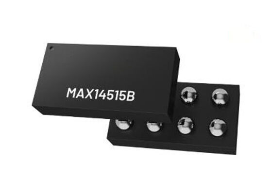 MAX14515BAWA Chip de circuito integrado controlador de lente líquido de alto voltaje con DAC monótono de 8 bits WLP-8