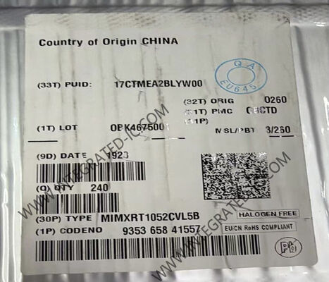 Microcontrolador MIMXRT1052CVL5B MCU 528MHz RT1050 ARM Cortex-M7 Microprocesador IC LFBGA-196